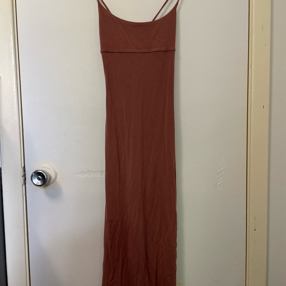 Wilfred Rust Slip Maxi Dress
